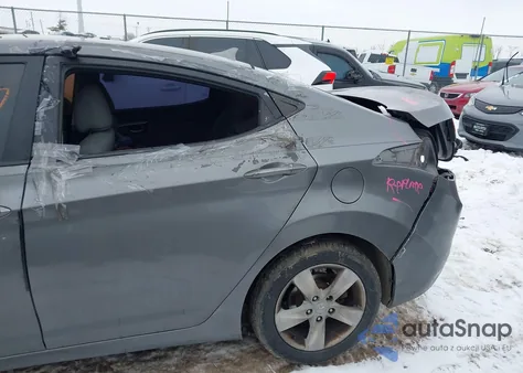 2013 Hyundai Elantra Gls z USA, uszkodzony, nr VIN 5NPDH4AE4DH240365